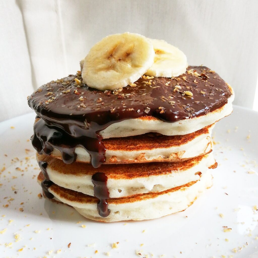 Pancakes alla ricotta e banana