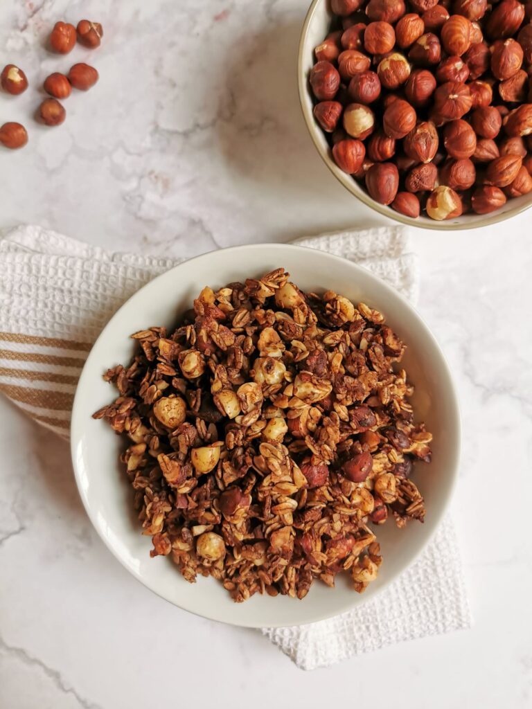 Granola alle nocciole