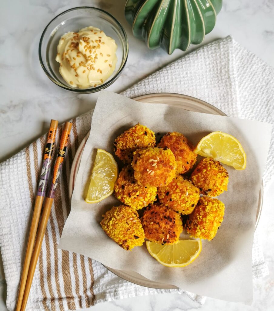 Polpette di carote e curcuma